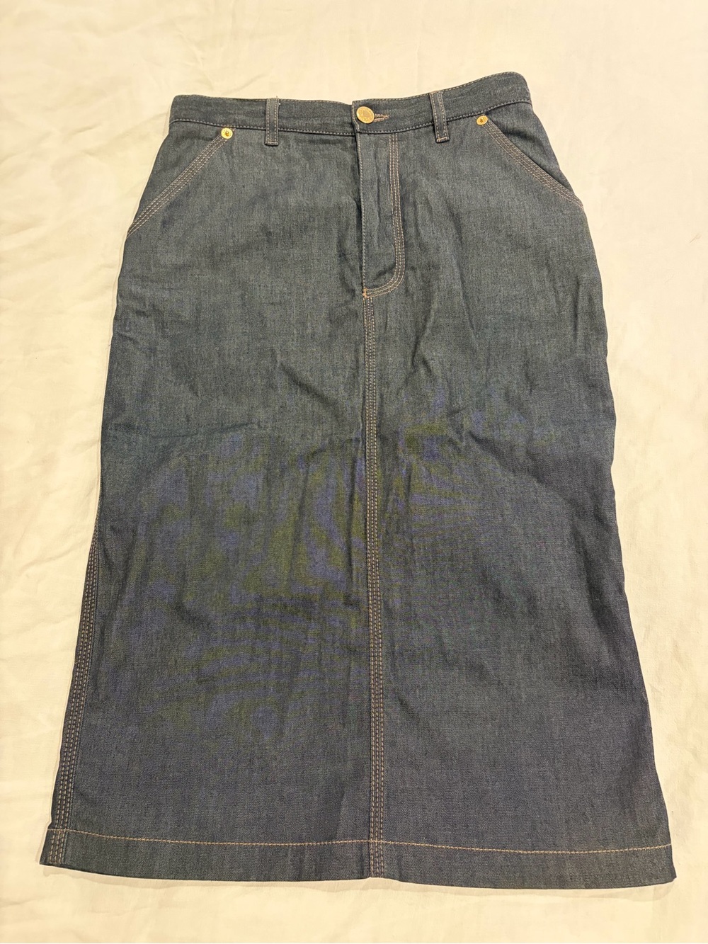 Tom Ford for Gucci Dark Blue Denim skirt size 38.